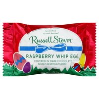 Russell Stover Easter Egg Raspberry Whip Egg (covered In Dark Chocolate) Pack of 3 Eggs logo