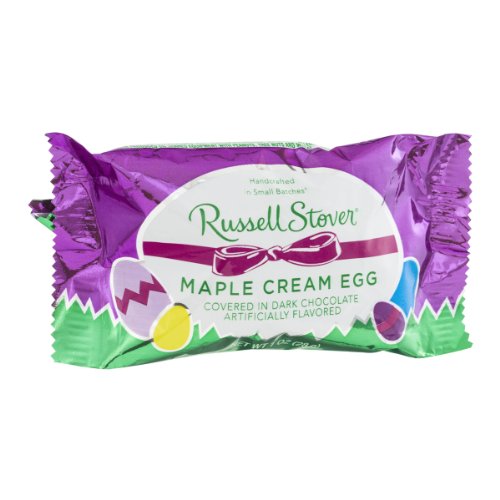 Russell Stover Maple Cream Egg In Dark Chocolate logo