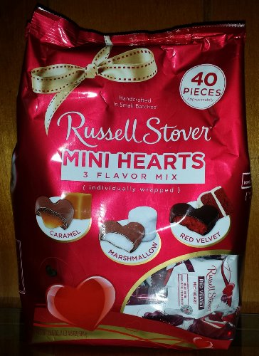 Russell Stover Mini Heart Flavor Mix – Approximately 40 Pieces logo