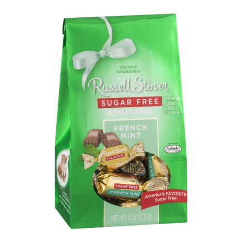 Russell Stover Miniatures Sugar Free French Mint logo