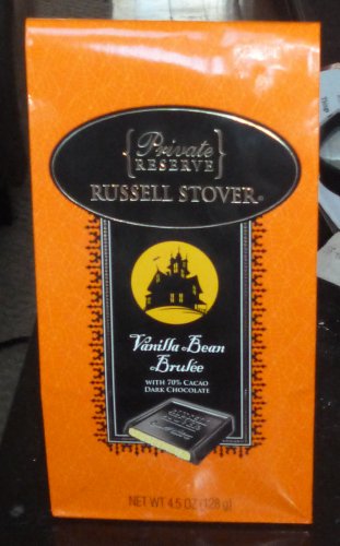 Russell Stover Private Reserve Halloween Vanilla Bean Brulee logo