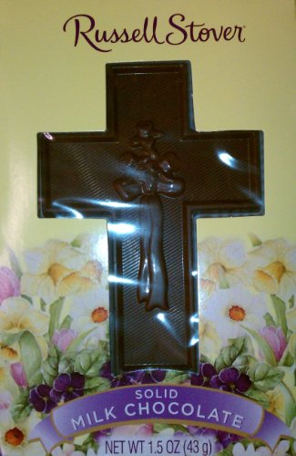 Russell Stover Solid Milk Chocolate Easter Cross Candy 1.5 Oz logo