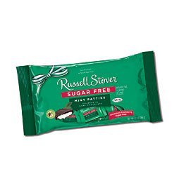 Russell Stover Sugar Free Mint Patties 10 Oz. (2 Packs ) logo