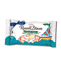 Russell Stover Sugar Free Salt Water Taffy (multi-pack of 3), 10 ounce Bags (Pack of 3) logo