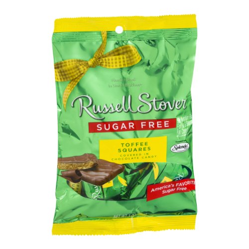 Russell Stover Sugar Free Toffee Squares logo