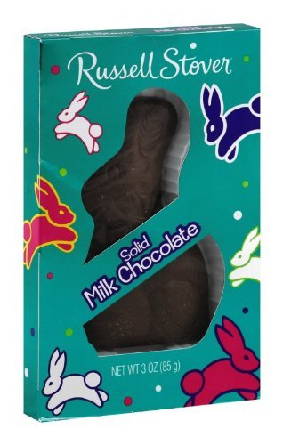 Russell Stovers Solid Milk Chocolate Bunny 3oz (3 Pack) logo