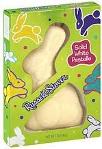 Russell Stover’s Solid White Chocolate Pastelle Easter Bunny 3oz logo