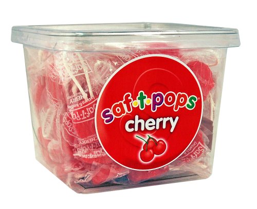 Saf-t-pops 60 Ct Tub Cherry Flavor logo