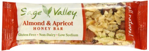 Sage Valley Almond Bar, Apricot and Honey, 1.4 Ounce logo
