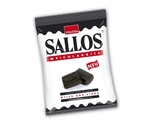 Sallos Weich Lakritze 150g / 5.3 Oz (soft Licorice) logo