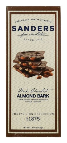 Sanders Almond Bark From The Pavilion Collection, 3.75-oz. Box logo