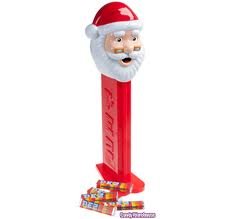 Santa Claus Pez Candy Dispenser With 3 Refills logo