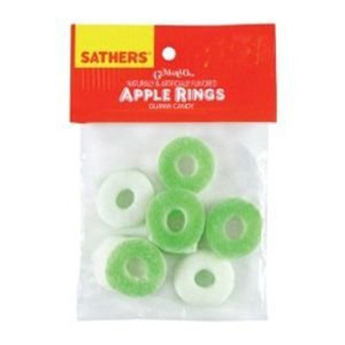 Sathers Apple Rings, 2 ounce Bags (Pack of 12) logo