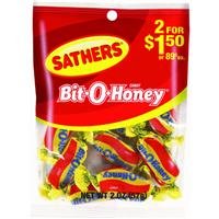 Sathers Bit O Honey 2$1.50 logo