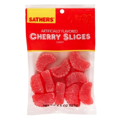 Sathers Cherry Slices (Pack of 12) logo