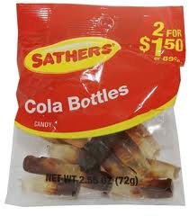 Sathers Cola Bottles, Labeled 2/$1.50 (Pack of 12) logo