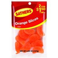 Sathers Orange Slices 2$1.50 logo