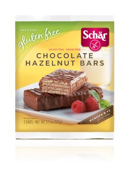 Schar Gluten Free Chocolate Hazelnut Bars, 3.7 ounce Pouches 4pk logo