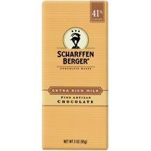 Scharffen Berger 41 Percent Milk Chocolate Bar, 3 Ounce — 12 Per Case. logo