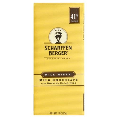 Scharffen Berger 41 Percent Nibby Milk Chocolate Bar, 3 Ounce — 12 Per Case. logo