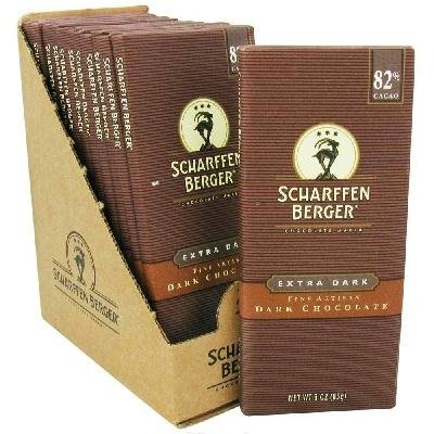 Scharffen Berger Extra Dark Chocolate Bar (82% Cacao), 1 Oz logo