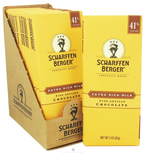 Scharffen Berger – Milk Chocolate Bar 41% Cacao Extra Rich Milk logo