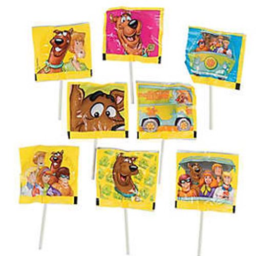 Scooby Doo Fun Lollipops 40 Count logo