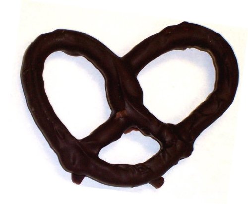 Scott’s Cakes 1 Lb. Double Dipped Dark Chocolate Covered Pretzels In A Decorative Small Tin logo