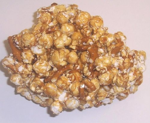Scott’s Cakes Gourmet Caramel Popcorn With Pretzels In A Decorative Mini Tin logo