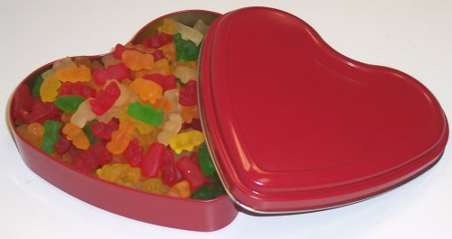 Scott’s Cakes Gummie Bears In A Heart Shape Tin logo