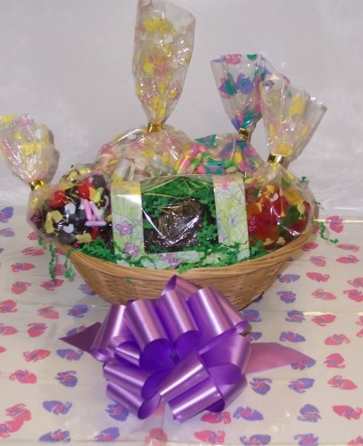 Scott’s Cakes Small Bunnytown Easter Basket No Handle Bunny Hop Wrapping logo