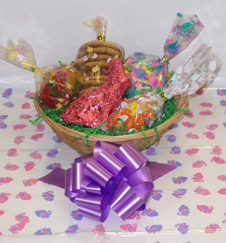 Scott’s Cakes Small Bunnyville Easter Basket No Handle Bunny Hop Wrapping logo