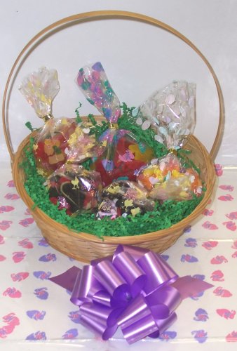 Scott’s Cakes Small Candy Lovers Easter Basket Handle Bunny Hop Wrapping logo