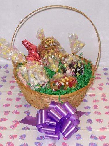 Scott’s Cakes Small Cottontail Surprise Easter Basket Handle Bunny Hop Wrapping logo