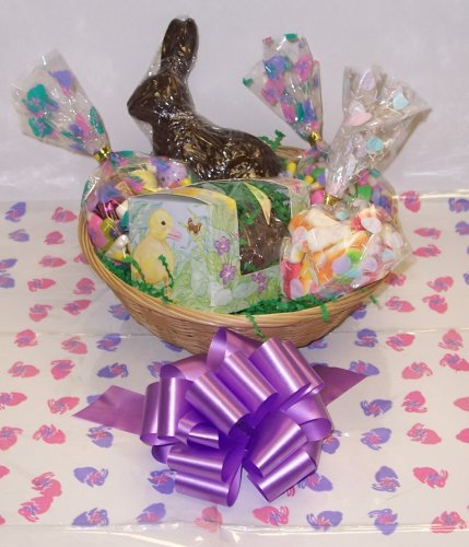 Scott’s Cakes Small Easter Bonnet Candy Dreams Easter Basket No Handle Bunny Hop Wrapping logo