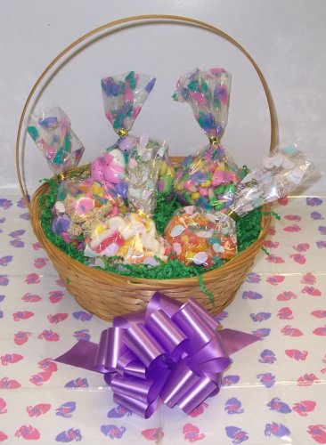 Scott’s Cakes Small Easter Candy Dreams Easter Basket Handle Bunny Hop Wrapping logo