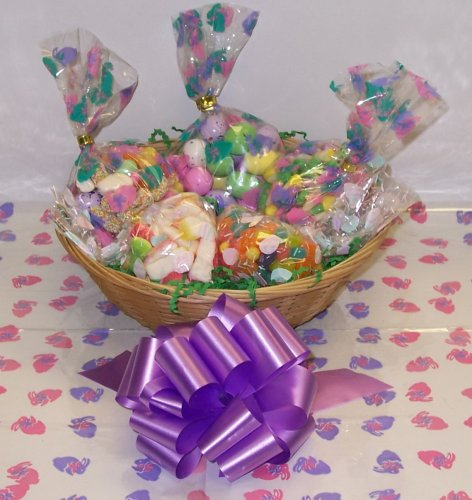 Scott’s Cakes Small Easter Candy Dreams Easter Basket No Handle Bunny Hop Wrapping logo