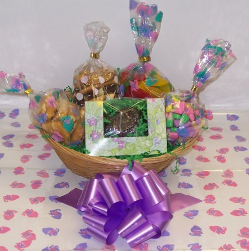 Scott’s Cakes Small Easter Egg Hunt Easter Basket No Handle Bunny Hop Wrapping logo