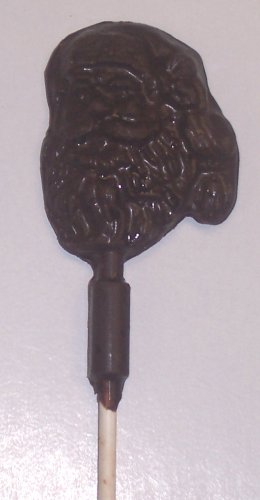 Scott’s Cakes Small Santa Face Dark Chocolate Pop logo