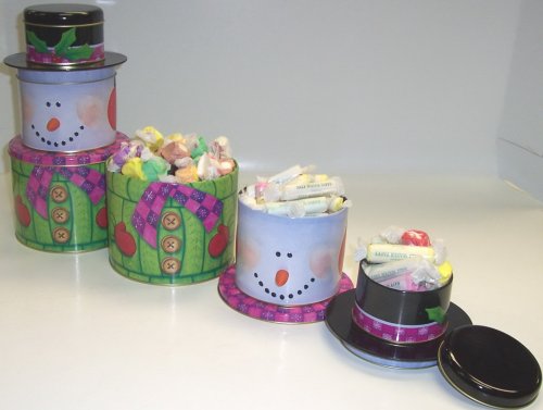 Scott’s Cakes Snowy The Christmas Snowman’s 3 Compartment Taffy Lovers Surprise logo