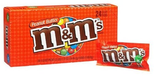 Scs M&m’s Peanut Butter – 1.63 Oz. – 24 Ct. logo