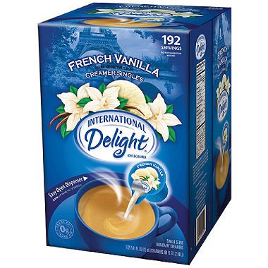 Scs9 International Delight French Vanilla Coffee Creamer- Box Of 192 Servings logo