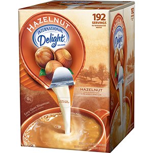 Scs9 International Delight Hazelnut Coffee Creamer- Box Of 192 Servings logo