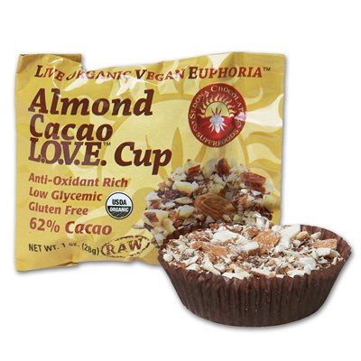 Sed Choc Organic Sedona Love Cup Alm 1 Oz (Pack of 12) logo