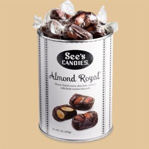 See’s Candies 1 Lb. Almond Royal(r) logo