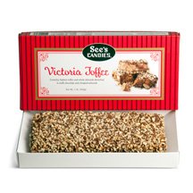 See’s Candies 1 Lb. Victoria Toffee logo