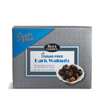 See’s Candies 10.5 Oz. Sugar Free Dark Walnuts logo