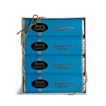 See’s Candies 6 Oz. Sugar Free Dark Bars logo