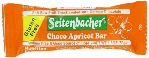 Seitenbacher Gluten Free Chocolate Apricot Bar, 1.8 ounce Bars (Pack of 12) logo