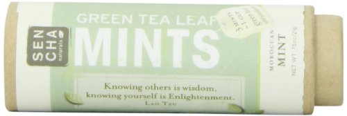 Sencha Naturals Green Tea Mints Tube, Moroccan Mint, 0.75 ounce Tube logo